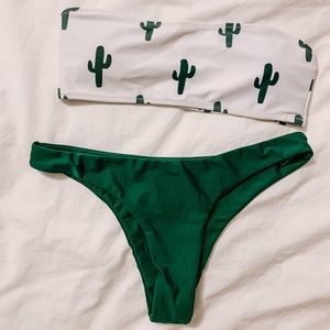 Zaful Cactus Bikini